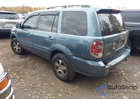 2007 Honda Pilot Ex-L из США, поврежденный, VIN 2HKYF18537H525090